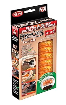【中古】BrewキャップPodキット、フリーサイズ、オレンジ/ブラック 【中古】BrewキャップPodキット、フリーサイズ、オレンジ/ブラック