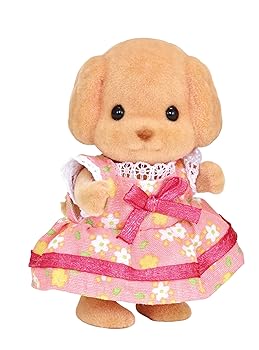 【中古】シルバニアファミリー 人形 【トイプードルの女の子】 イ-112