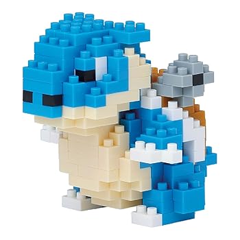 【中古】ナノブロック ポケットモンスター カメックス NBPM-019