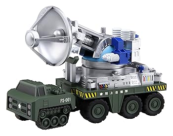 【中古】フジミ模型 チビマルゴジラシリーズ No.2 66式 メーサー殺獣光線車 ノンスケール 色分け済み プラモデル ちびゴジラ2