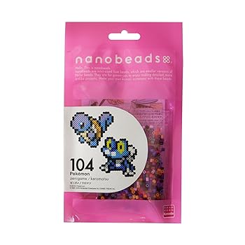 Other - 【中古】ナノビーズ 104 ゼニガメ/ケロマツ 80-63009