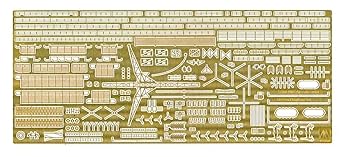 【中古】青島文化教材社 1/700 ウォーターラインシリーズ ディテールアップパーツ イギリス海軍 航空母艦ハーミーズ専用エッチング プラモデル用パーツ