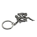 【中古】【ノーブランド 品】キーリング キーチェーン メタルキーホルダー 恋人形 アクセサリー 贈り物