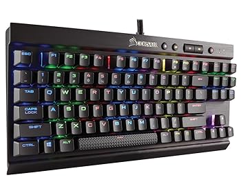 šCorsair K65 RAPIDFIRE CherryMX Speed RGB COMPACT-ܸ USB ߥ󥰥ܡ...