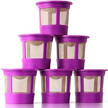 GoodCups ?カップコーヒーフィルターアクセサリー 繰り返し使える 詰め替え可能 6個組 Keurig 2.0及びClassic 1.0コーヒーメーカー用