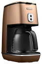 【中古】De'Longhi (デロンギ) ドリップコーヒーメーカー ディスティンタ ICMI011J-CP レギュラーコーヒー 6杯用 チタンコートフィルター ...