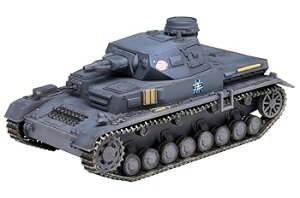 【中古】プラッツ ガールズ&パンツァー IV号戦車D型 あんこうチーム 1/72スケール プラモデル GP72-9