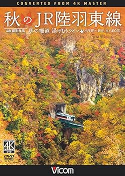 【中古】秋のJR陸羽東線 4K撮影 奥の細道 湯けむりライン 小牛田?新庄 キハ110系 [DVD]