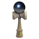 【中古】山形工房(Yamagata Koubou) 日本けん玉協会認定 競技用けん玉 大空 プレミアム青&銀 No-1343