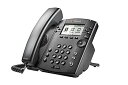 【中古】Polycom VVX 301 コード付きビジネスメディア電話システム - 6ライン PoE - 2200-48300-025 - 国内正規品