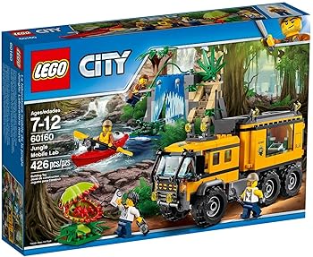 【中古】レゴ(LEGO)シティ ジャングル探検移動基地 60160