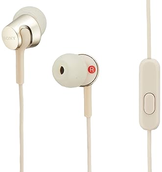 【中古】ソニー(SONY) イヤホン MDR-EX155AP : カナル型 リモコン・マイク付き ゴールド MDR-EX155AP N