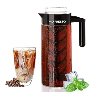 Cold Brew Coffee Maker - Iced Coffee Maker - by Mixpresso (1010mls ; 6 Cups)
