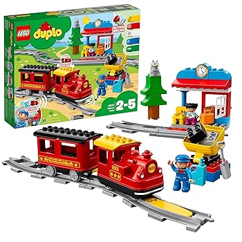 【中古】レゴ(LEGO) デュプロ キミが車掌さん! おしてGO機関車デラックス おもちゃ 玩具 プレゼント 誕生日 ブロック 知育 クリスマス 男の子 女の子 子