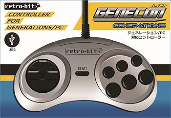 【中古】retro-bit ジェネコン ジェネレーション/PC対応 USBコントローラー 【中古】retro-bit ジェネコン ジェネレーション/PC対応 USBコントローラー