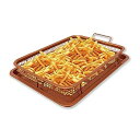 【中古】Copper Crisper オーブン用エアフライヤー - ノンスティッククリスピートレイ 銅バスケット エアフライヤー