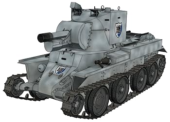 [중고] 플라츠 걸즈 & 팬처 극장판 BT-42 돌격포 계속 고등학교 1/72 스케일 프라모델 GP72-7
