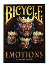 【中古】バイスクル(Bicycle) トランプ 63x88x18mm PC808EMS EMOTIONS
