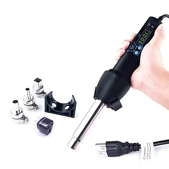 【中古】TSECO ヒートガン ホットエアガン 熱風溶接機 ヒーティングガン 多機能熱風工機 ヒーティング..