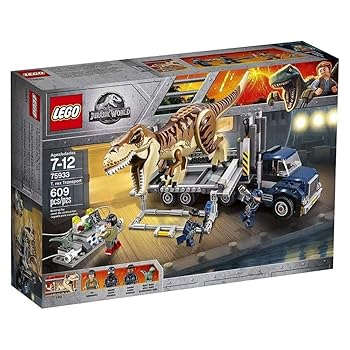 【中古】LEGO ジュラシック・ワールド T-レックスの輸送 75933 恐竜プレイセット おもちゃのトラック付き 609ピース【メーカー名】【メーカー型番】【ブランド名】LEGO(レゴ) ブロックセット LEGO(レゴ)【商品説明】LEGO ジュラシック・ワールド T-レックスの輸送 75933 恐竜プレイセット おもちゃのトラック付き 609ピース当店では初期不良に限り、商品到着から7日間は返品を 受付けております。お問い合わせ・メールにて不具合詳細をご連絡ください。他モールとの併売品の為、完売の際はキャンセルご連絡させて頂きます。中古品の商品タイトルに「限定」「初回」「保証」「DLコード」などの表記がありましても、特典・付属品・帯・保証等は付いておりません。電子辞書、コンパクトオーディオプレーヤー等のイヤホンは写真にありましても衛生上、基本お付けしておりません。※未使用品は除く品名に【import】【輸入】【北米】【海外】等の国内商品でないと把握できる表記商品について国内のDVDプレイヤー、ゲーム機で稼働しない場合がございます。予めご了承の上、購入ください。掲載と付属品が異なる場合は確認のご連絡をさせて頂きます。ご注文からお届けまで1、ご注文⇒ご注文は24時間受け付けております。2、注文確認⇒ご注文後、当店から注文確認メールを送信します。3、お届けまで3〜10営業日程度とお考えください。4、入金確認⇒前払い決済をご選択の場合、ご入金確認後、配送手配を致します。5、出荷⇒配送準備が整い次第、出荷致します。配送業者、追跡番号等の詳細をメール送信致します。6、到着⇒出荷後、1〜3日後に商品が到着します。　※離島、北海道、九州、沖縄は遅れる場合がございます。予めご了承下さい。お電話でのお問合せは少人数で運営の為受け付けておりませんので、お問い合わせ・メールにてお願い致します。営業時間　月〜金　11:00〜17:00★お客様都合によるご注文後のキャンセル・返品はお受けしておりませんのでご了承ください。0