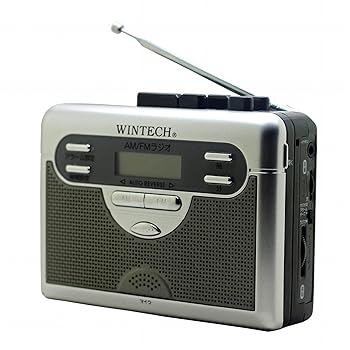 【中古】WINTECH ラジオ付テープレコ