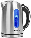 【中古】Aigostar 電気ケトル 1.7L 電気ティーケトル LEDイルミネーション付き 湯沸かしポット 電気湯沸かし器 自動シャットオフ&ボイルドライ保護...