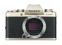 【中古】FUJIFILM ミラーレス一眼 X-T100シャンパンゴールド X-T100-G
