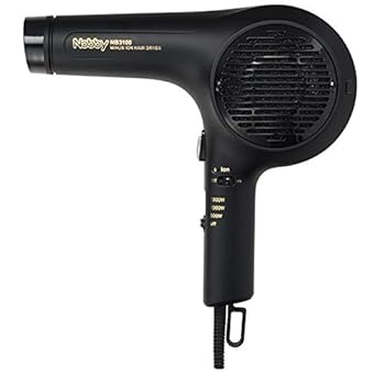 【中古】ノビー(Nobby) マイナスイオンヘアドライヤー NB3100 ブラック 黒 単品 1個 (x 1)