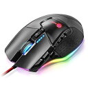 【中古】エレコム ゲーミングマウス 13ボタン プログラム可能 RGB対応 ハードウェアマクロ搭載 DPI調整(100~16000) 重量バランス調整可能 セラミックソー(2)