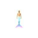 【中古】Mattel - Barbie Dreamtopia: Ken Merman Doll with Blonde Blue Rainbow Tail