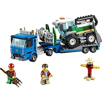 【中古】レゴ(LEGO) シティ 収穫トラクターと輸送車 60223 ブロック おもちゃ 男の子 車