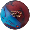 【中古】Storm Bowling Products Physix ボーリングボール 14ポンド レッド/ブルー/パープル 14