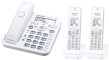 【中古】パナソニック コードレス電話機(子機2台付き) VE-GD56DW-W 【中古】パナソニック コードレス電話機(子機2台付き) VE-GD56DW-W