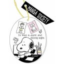 【中古】スヌーピー 部活アクリルキーチェーン 漫研