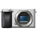 【中古】SONY(ソニー) APS-C ミラーレス一眼カメラ α6400 ボディ(レンズなし) シルバー ILCE-6400 S