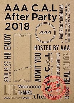 【中古】AAA C.A.L After Party 2018(DVD)