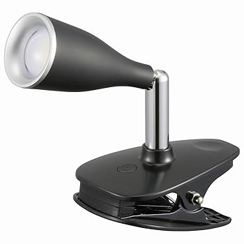 【中古】オーム電機 LEDクリップライト ブラック [品番]06-0893 LTC-LC12S-KN