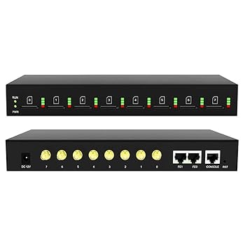šDINSTAR UC2000-VE-8G-B VoIP GSM/CDMA/WCDMA ¿ǽȥ - 󥿡ץ饤С...