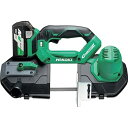 【中古】HiKOKI(ハイコーキ) コードレスロータリバンドソー マルチボルトシリーズ 急速充電器・ケース付 CB18DBL(S)(LXPK)