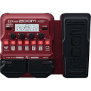 【中古】ZOOM ズーム B1X FOUR ベース用マルチエフェクター レッド ペダル付き
