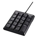 【中古】バッファロー BUFFALO 有線コンパクトテンキーボード ブラック BSTK110BK