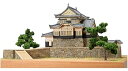 【中古】ウッディジョー 1/150 備中松山城 木製模型 組み立てキット