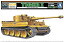 【中古】青島文化教材社 リモコンプラモデルシリーズ No.4 ドイツ重戦車 タイガーI 前期タイプ プラモ..