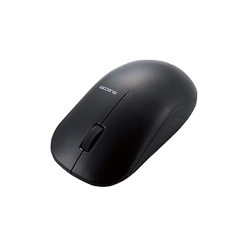 【中古】エレコム マウス ワイヤレスマウス Bluetooth OMRON1,000万回高耐久性能スイッチ採用 3 IRLED 3ボタン EU RoHS指令準拠 ブラック M-K7BRBK/RS