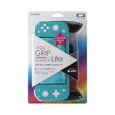 【中古】アローン Nintendo Switch Lite用 アシストグリップ しっかり握れる 装着したまま充電可能 快適操作 背面スタンド機能付き 日本メーカー ブラッ