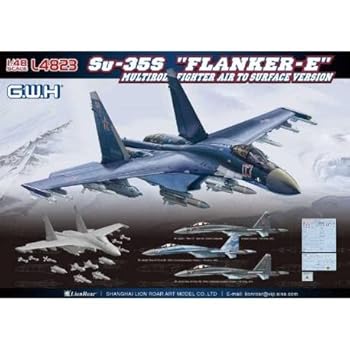 【中古】グレートウォールホビー 1/48 ロシア空軍 Su-35S フランカーE 地上攻撃装備型 プラモデル L4823