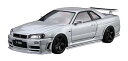 【中古】青島文化教材社 1/24 ザ・モデルカーシリーズ No.34 ニスモ BNR34 スカイラインGT-R Z-tune 2004 プラモデル