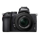 【中古】Nikon ミラーレス一眼カメラ Z50 レンズキット NIKKOR Z DX 16-50mm f/3.5-6.3 VR付属 Z50LK16-50 ブラ...