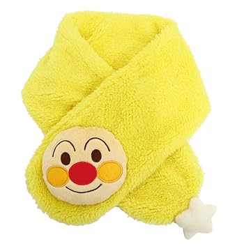 【中古】アンパンマン[キッズ マフラー]もこもこ マフラー バンダイ ウォーマー雑貨 キャラクター グッズ 通販