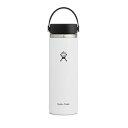 【中古】ステンレスボトル Wide Mouth ワイドマウス 20oz 591ml ホワイト 保温 保冷 水筒 (日本正規品)